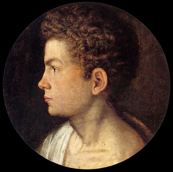 Giovanni Paolo Lomazzo Self-portrait oil painting picture